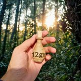 12ml 100% Pure Laos Dark Oud | Aged Supreme Crassna Oudh Oil in Leather Kuppi/Bottle🪵🥇