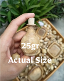 25ml 100% Pure Laos Dark Oud | Aged Supreme Crassna Oudh Oil in Leather Kuppi/Bottle🪵🥇