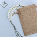 Doğal Sedef Tesbih (Sadaf Taşları) 10MM | 33x Sayım!📿