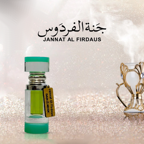 Original Jannat-Al-Firdaus Perfume Oil 12ml (Made in K.S.A) - SAUDI IMPORTED🥇