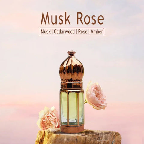 Premium Pure Musk Rose Attar Oil 6ML🥇