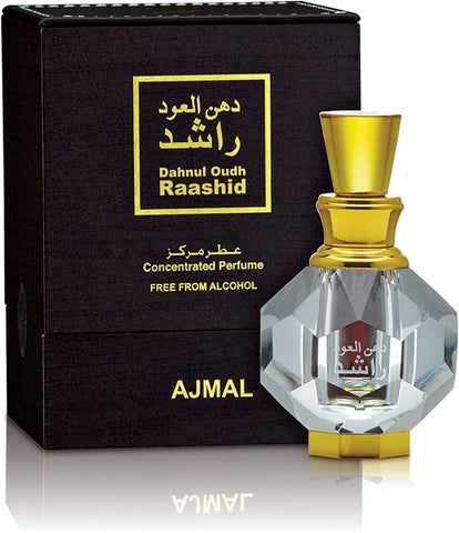 3ml Original Dahnul Oudh Raashid Concentrated Perfume Oil by Ajmal (Original Packaging)🥇