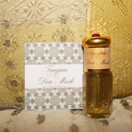 Tonquin DEER MUSK NAFA OIL مسك غزال Moschus Misk Kasturi Jinko 3ML 麝香鹿 آهوی