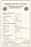 Orijinal (HİNT GEYİK MİSK NAFA) Birinci Sınıf A+ Yüksek Kaliteli Siyah Geyik Misk/Kasturi - 12ML