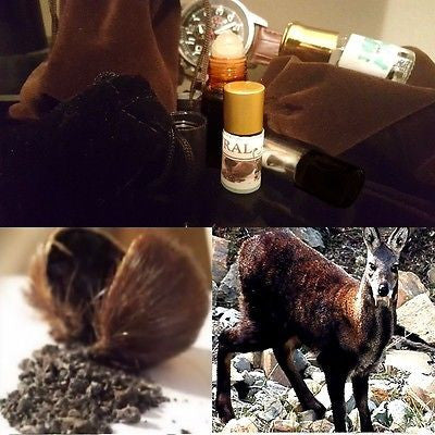 Authentic (Wild Central Asian Musk Pheromones Kasturi) Real Deer Musk Nafa Aphrodisiac Pheromones Attar Oil | 3ML🏔️🥇