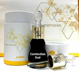 AJMAL 12ML Premium Sınıf Yüksek Kaliteli Kamboçyalı Kalın 25 Yıllık Eskitilmiş Agarwood Oudh Yağı!🥇