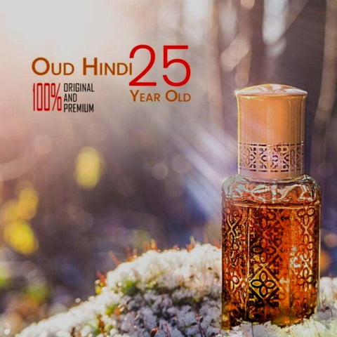 100% Pure Oud Hindi 25-yrs Old (Hindi) Oil | Highest Grade 25-yrs Old Aged | Grade A+ | All Sizes | Top Seller!🥇