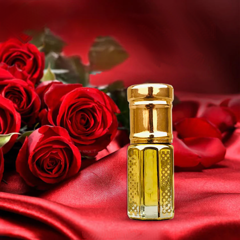 100% Pure Rooh Gulab (Absolute Rose Petals) Attar Oil - 12ml🥇