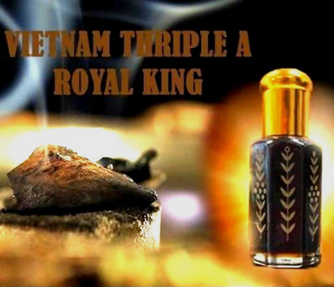 25 Yaşında/Yaşlı Vietnam Thriple A Royal King Agarwood Oudh Yağı - Hidro-Damıtılmış - Sınırlı Nadir Baskı! Birinci Sınıf A+ En Çok Satan!🥇