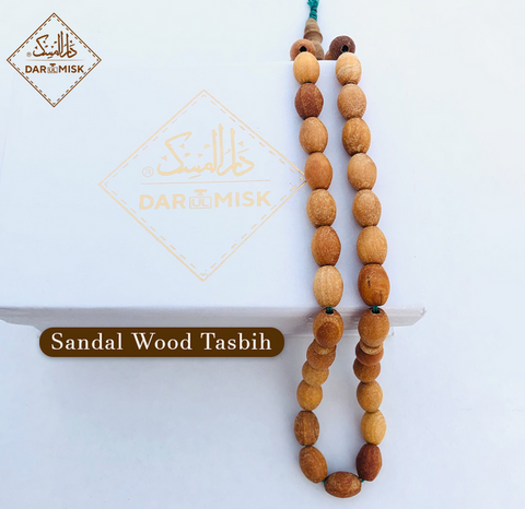 100% Original Sandal Wood Tasbih | 10MM Beads Size | 33x Counts!📿