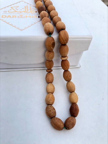 100% Original Sandal Wood Tasbih 10MM Beads Size 33x Counts