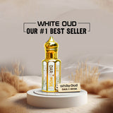 12ml White Oud | Original KSA | Best Selling Arabic Perfume Attar Oil🥇