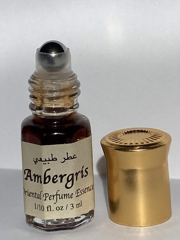 3ml Black Ambergris From Indian Ocean Dark Ambergris Perfume Oil (87% concentration)🐋🥇