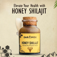Miel comestible orgánica 100% pura de Shilajit (125 gr)🥇