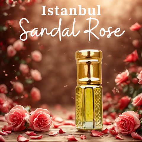 Pure Turkish (Istanbul) Sandal Rose Attar Oil | 6ml, 12ml🥇