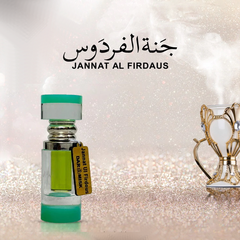 Aceite de perfume original Jannat-Al-Firdaus de 12 ml (fabricado en Arabia Saudita) - IMPORTADO DE ARABIA SAUDITA🥇
