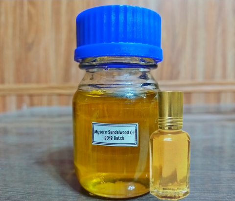 100% Purest Grade A+ Mysore Sandalwood Oil 12ml (Vintage Batch 2018)🪵💛