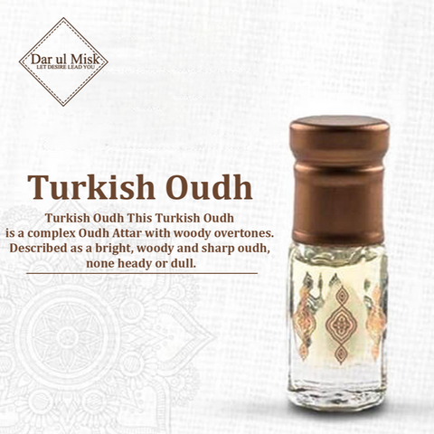 Pure Turkish Istanbul Oud Oil 12ml (Turkey Imported)🥇
