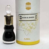 Black Musk-Al-Ghazal Highest-Quality Black Deer Musk Nafa By Ajmal Premium Grade A (Highest Concentration) Attar Oil - 12ML🥇