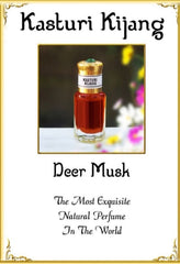 Purest Natural Deer Musk Pheromones Nafa/Kasturi Kijang Strong Intense Aroma Oil | 6ML⛰️💎