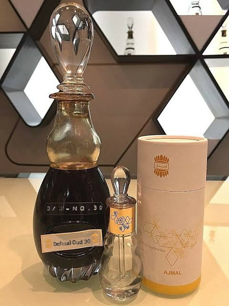 Parfum à L'Huile Ajmal Dehnal Oud - Qualité Premium, 12 Ml, Oud Indien Doux, Neuf Des Émirats