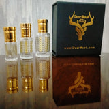 Authentic (Wild Indian Kasturi) Real Black Deer Musk Nafa Pheromones Attar Oil - 3ML+Size!