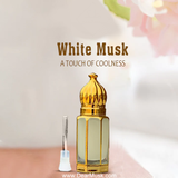 White Musk Tahara (Made in K.S.A) Touch of Coolness - Pure White Musk 12ML🥇