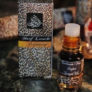 NEW! Egyptian Musk Black 3ml- Misk Attar Musc Parfum Alcohol Free/Sharif Laroche