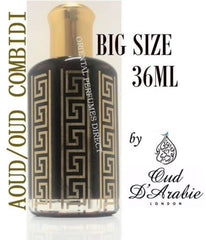 Premium Grade Cambodi Oud Attar Oil ATTAR/ITR/OUDH Thick Smoky by Original OUD D`ARABIE - 36ML